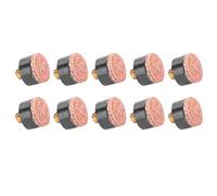Cosiki Billard Snooker Billard Queue Pointe Remplacement 10 Pièces Durable Doux Accessoire de Bricolage pour Les Joueurs (13mm)