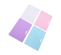 Cosiki Bloc-Notes Effaçable, Design Mince, Durable, pour Infirmières et Enseignants, Matériau PLA Souple, 4 Pièces
