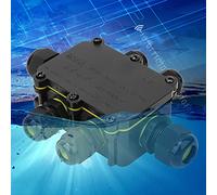 Cosiki Boîte de Jonction Imperméable, Boîte électrique Extérieure étanche, de Projet 5m 450V AC 24A de Câblage de Connexion Sous-marine pour les Lumières Sous-marines et Utilisation Extérieure (Six