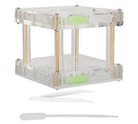 Cosiki Boîte de Présentation de Nid de Fourmis en Acrylique, Château de Fourmis à Haute Transparence pour L'observation éducative de L'alimentation des à la Maison ou à L'école