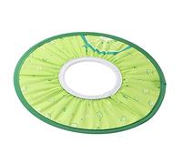 Cosiki Bonnet de Shampoing en Tissu Imperméable pour Enfants, Chapeau de Protection de Bain pour bébé Mignon pour la Douche, Chapeau Pare-soleil élastique pour Coupe de Cheveux (GREEN)