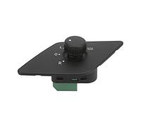 Cosiki Bouton de Commutateur de Rétroviseur ABS, Bouton de Commande de Rétroviseur Durable pour MK6 2011-2016, Surface Lisse pour une Utilisation Facile, 1 unité