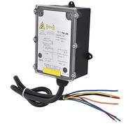 Cosiki Bouton de Démarrage et D'arrêt Anti-poussière, Télécommande de Grue sans Fil pour Projet de Construction (ABS 3)