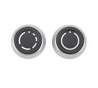 Cosiki Bouton de Volume, Bouton de Commande de Volume Rotatif Rotation Réglage 2pcs ABS ABS Gauche et de Rotation Droite de Commande de Centre de pour 911