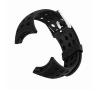 Cosiki Bracelet de Montre Intelligente en Caoutchouc de Silicone pour Hommes Cyan pour M1 M2 M4 M5 Matériau de Style Sportif en TPE Convient pour Les Fêtes, Les Festivals et Les (Black)