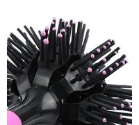 Cosiki Brosse à Cheveux Boule Ronde 3D, Peigne Sphérique de Massage du Cuir Chevelu pour Filles, Brosse à Cheveux Résistante à la Chaleur pour Longs, Peigne Boule à 360 Degrés pour Coiffer les