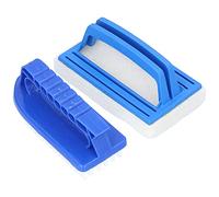 Cosiki Brosse de Laveur de Piscine, Nettoyeur de Carreaux de Piscine avec Poignée en Plastique Brosse de à la Main, de Nettoyage de la, éponge de de Nettoyage de pour Les Saunas de