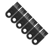 Cosiki Brosse de Nettoyage de Rasoir Multifonctionnelle, Résistante aux Hautes Températures, Accessoires D'ordinateur, 6 Pièces