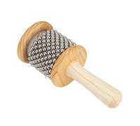 Cosiki Cabasa Shaker en Bois pour Enfants, Instrument de Percussion de Petite Taille Améliorant L'audition et le Talent Musical