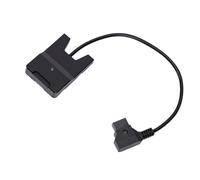 Cosiki Câble d'alimentation pour Batterie Factice D Tap, pour Moniteur, Câble Adaptateur Compact et Léger, en Alliage D'aluminium Durable de 250mm, 1 Pièce