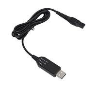 Cosiki Câble de Chargement USB pour Rasoir électrique HQ8505, Remplacement Durable pour Rasoir HQ6 HQ7 HQ8 HQ9 RQ10, Matériau PVC pour Voyage à Domicile