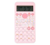 Cosiki Calculatrice Scientifique, 240 Fonctions, Calculatrice à écran LCD à 2 Rangées, de Bureau Alimentée par Batterie avec Grand écran à Points, Idéale pour Le Bureau, l'école, Les Affaires, la