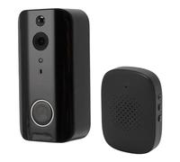 Cosiki Caméra de Sonnette sans Fil, Détection de Mouvement de Caméra de Sonnette 1080P 4000mAh pour Appartement