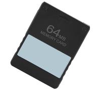 Cosiki Carte Mémoire de Jeu 64 Mo de Haute qualité pour Console, Plug and Play, Extension de Mémoire pour une Meilleure Expérience de Jeu, Noir (64M FMCB)