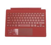 Cosiki Clavier Magnétique Bluetooth pour Tablette, Rétroéclairage coloré, pavé Tactile Multiple, Clavier Bluetooth 5.0 sans Fil pour Pro 5 6 7+, ABS Rechargeable pour Le Bureau et Les Jeux (Rouge)
