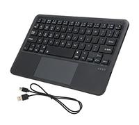 Cosiki Clavier sans Fil, Clavier à Fonctionnement Multi-Touch, Léger, Portable, Rechargeable avec Effet de Rebond Confortable, Idéal pour Tablette iOS 2021 Matepad 11 (Black)