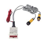 Cosiki Compteur Numérique, Compteur électronique LED Berm avec des Câbles 5m Cliquez sur COMPRESS pour l'automatisation Industrielle (AC380V)
