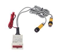 Cosiki Compteur Numérique, Compteur électronique LED Berm avec des Câbles 5m Cliquez sur COMPRESS pour l'automatisation Industrielle (AC220V)