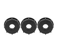 Cosiki Connecteur de Réservoir IBC, Adaptateur de Tuyau à Filetage Grossier Durable pour Le Contrôle des Liquides, Ensemble de 3 Pièces pour Réservoirs IBC, Joints Filetés en Plastique, Raccord de