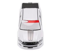 Cosiki Coque de Voiture RC 1/10 en PVC, Légère et élégante, Coque RC pour Voitures de Route, Compatible avec Empattement de 26 Cm, Améliorez Votre Expérience (White)
