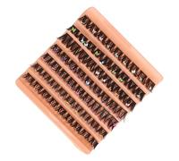 Cosiki Coussins de Cluster Vaporeux, Cils du Cluster Moelleux Lash Individuels pour Cils Mélangés 63 Grappes Mous 7 Lignes Extensions de en Grappes, Coussins de pour Cosplay