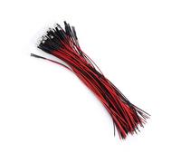 Cosiki Diodes électroluminescentes LED, Blanc, Rouge, Bleu, Vert, pour économie D'énergie, 9-12V DC, 3, 5, 10mm, Eau Claire, pour Projets de Bricolage, 50 Pièces (3mm)