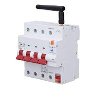 Cosiki Disjoncteur de Circuit Intelligent, Disjoncteur de TéléCommande avec un Interrupteur de Minuterie Application Mobile Remote Commande 4p 63a Circuit Breaker WiFi Breaker pour Smart (AC400V)
