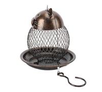 Cosiki Écureuil PROVANT DE FAISE D'OIGNISSEMENTS Sauveur, HEURD Metal Came Chat Chat, Attire Plus d'oiseaux avec Une Grande Ouverture, Une Conception D'économie D'espace pour Le