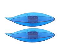 Cosiki - Ensemble de Navettes de frivolité en Plastique, Outils de Navette Longs Faciles à Utiliser pour le Processus de Fabrication de Dentelle à la Main, 2 Pièces pour le Tissage Domestique