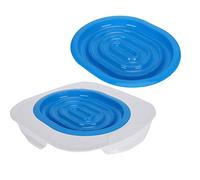 Cosiki Entraîneur de Toilettes pour Chat, Système D'entraînement étape par étape en Plastique Sûr pour Chaton, fabriqué à Partir d'un Matériau Respectueux des Animaux, Parfait pour L'apprentissage
