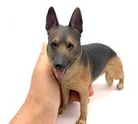 Cosiki German Shepherd Dog Figurine 20.2cm Solid Model (Berger Allemand)