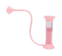 Cosiki Haltères Respiratoires Réglables, Entraîneur de Respiration Profonde pour le Bureau à Domicile, Appareil Respiratoire Porteur pour les Amateurs de Fitness, Plastique (PINK)