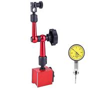 Cosiki Indicateur de Test à Cadran à Levier de Haute Précision pour des Mesures de Précision dans le Traitement, la Disposition et L'inspection, Jauge à Cadran 0-0,8 Mm pour Usage Industriel