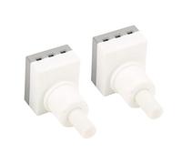 Cosiki Interrupteur de Remplacement pour éclairage de Dôme Intérieur pour TSX 2004-2013, 2003-2012, 2009-2011 - 2 Interrupteurs de Lampe de Lecture pour Fit pour Toit de Voiture - Matériau ABS