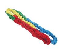 Cosiki Jeu coloré de Corde à Main Arc-en-Ciel pour L'entraînement Sensoriel et L'interaction Parent-Enfant, adapté aux Enfants de 3 Ans et Plus, Matériau en Peluche