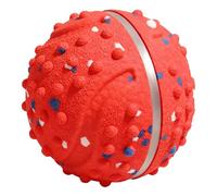 Cosiki Jouet Automatique pour Chien, Balle Interactive Qui Roule Toute Seule avec des Lumières Clignotantes pour Chiens de Petite et Moyenne Taille, Jouet à Mâcher Intelligent Rec (Rouge)