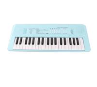 Cosiki Jouet de Clavier de Piano électrique avec 37 Touches pour Enfants Débutants, Instrument éducatif, 2 Tons, 16 Chansons, Alimentation USB/AA pour le Plaisir Musical, Noir et Blanc (BLUE)