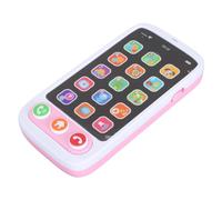 Cosiki Jouet de Téléphone Portable pour Enfants, Téléphone d'apprentissage Interactif Musical avec des Histoires de Chansons pour Enfants pour Les Bébés Garçons et Filles en Bas âge (Rose)
