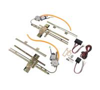 Cosiki Kit de Conversion de Vitres électriques, Confort amélioré pour les Rats Chauds de Rue, Mise à Niveau vers les Vitres électriques, ABS + Matériau Métallique