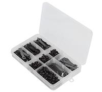 Cosiki Kit de Suspension d'images, Cintres d'image de Danger 200 Pcs Vis 100pcs Ciseaux de Scierie ' Photo Crochets Suspendus 2 Peintures de Trous Photos