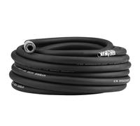 Cosiki Kit de Tuyau D'air Durable à Haute Teneur en Caoutchouc de 15 M avec Raccord à Dégagement Rapide pour une Fixation Facile du Compresseur