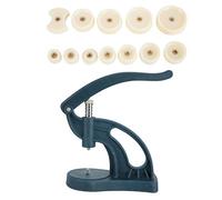 Cosiki Kit Reparation Montre, Presse de Boîtier de Montre, Kit Changement Pile Montre pour Fermer Les Matrices/moules de boucheuse à Fermeture Rapide pour Un Usage Domestique horloger