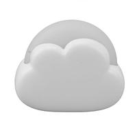 Cosiki Lampe de Chevet Mignonne, 2 Sources de Lumière ABS et PP, Mini Veilleuse Décorative pour bébé avec Lanière en Silicone pour Chambre à Coucher (WHITE)