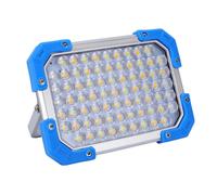 Cosiki Lampe de Travail LED Efficace, Double Source, Réglable en Continu, étanche, Magnétique, Portable, pour Camping, Garage, Inspection de Tente