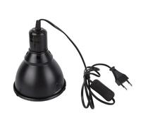 Cosiki Lampe pour Reptiles à Dôme, Lampe pour Reptiles à Chauffage Uniforme de 5,5 Pouces, Facile à Nettoyer, Installation Facile, 220 à 250 V pour Petits Animaux (UE)