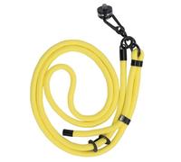 Cosiki Longe de Caméra D'action Réglable avec une Corde Anti-perdue pour 3, pour L'action 5, pour un X4 (YELLOW)