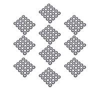 Cosiki Marqueur de Balayage 3D pour Scanner 3D, Autocollants de Points de Balayage, ID de 12 Mm, 19 Mm OD 200 PCS Suivi des Points de Référence de Référence pour un Suivi Précis et une Analyse de