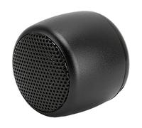 Cosiki Mini Haut-Parleur Bluetooth Caisson de Basses Lourd Haut-Parleur sans Fil Portable pour Téléphone Tablette PC Métal Rechargeable pour Les Amateurs de Musique en Alliage D'aluminium (Black)