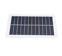 Cosiki Mini Panneau Solaire 5 V 2 W Cellule étanche Durable pour Usage Extérieur et Domestique 17,5 X 10 Cm