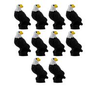 Cosiki Mini Resin Eagle Decor, Lifelike Patriotic Figure